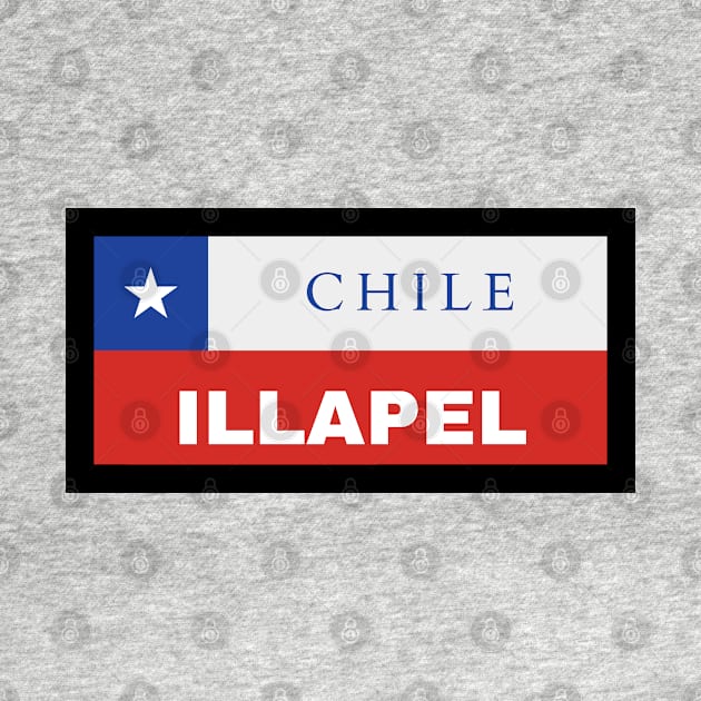 Illapel City in Chilean Flag by aybe7elf